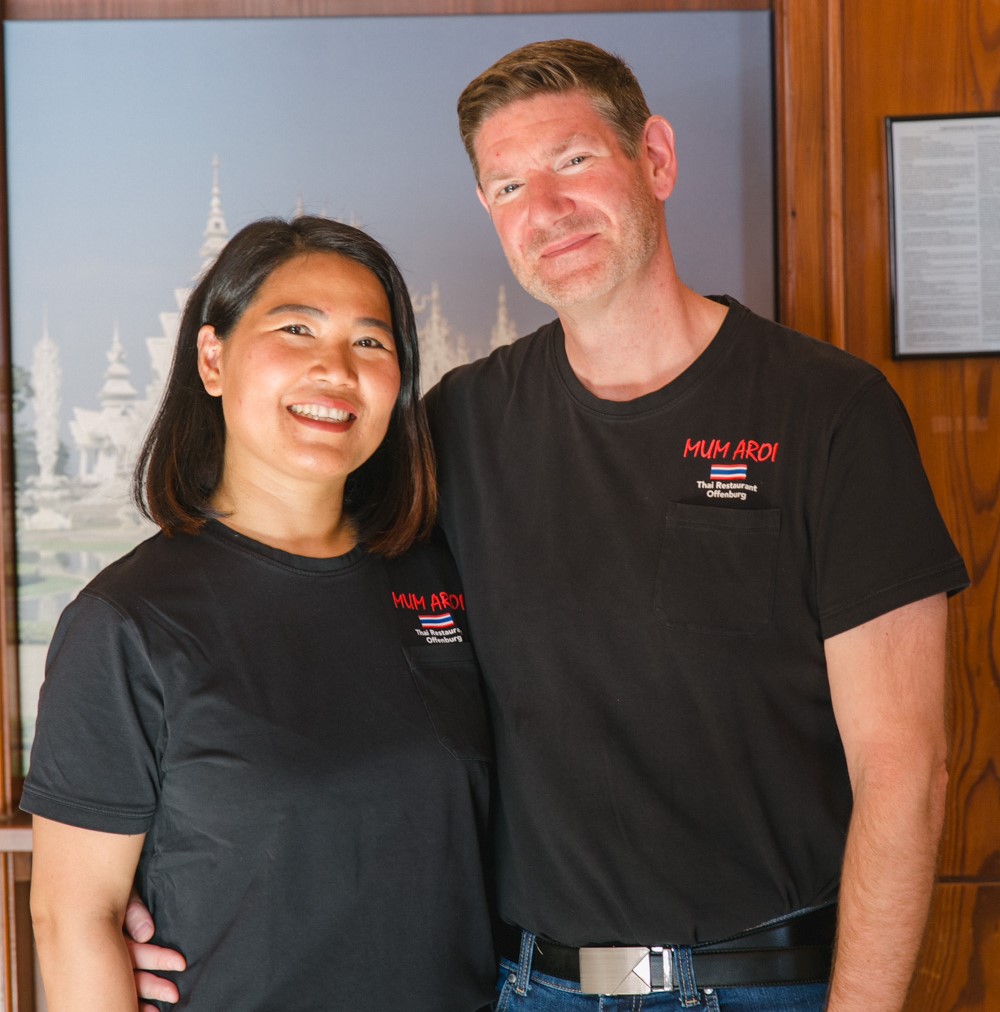 Wichuda und Thomas Schneider